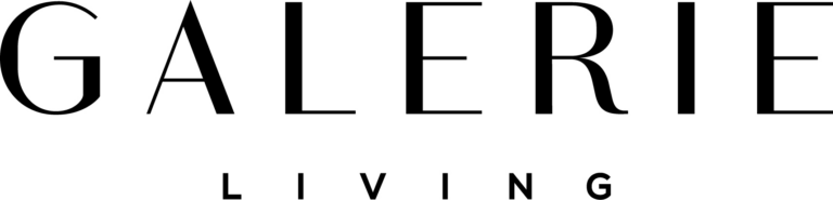 The logo features the words GALERIE LIVING in bold, modern uppercase letters, with GALERIE on top and LIVING spaced out below.